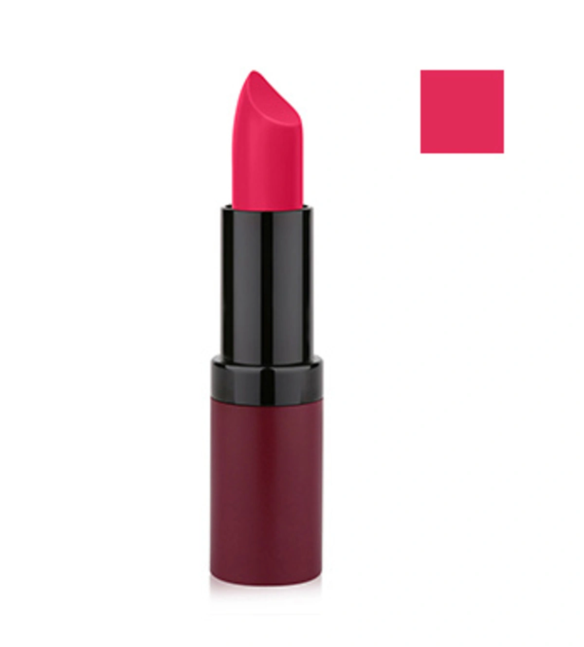VelvetMatte1 رژ لب گلدن رز مدل Velvet Matte